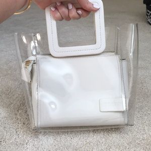 STAUD Shirley Mini Clear White